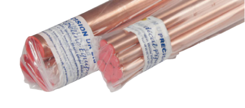 Degreased Copper Pipes
